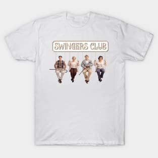 Swingers Club Old Folks Swinging T-Shirt